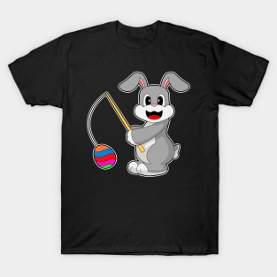 Rabbit Easter Easter egg Fishing T-Shirt